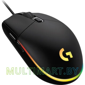 Игровая мышь Logitech G102 Lightsync (черный) картинка 3
